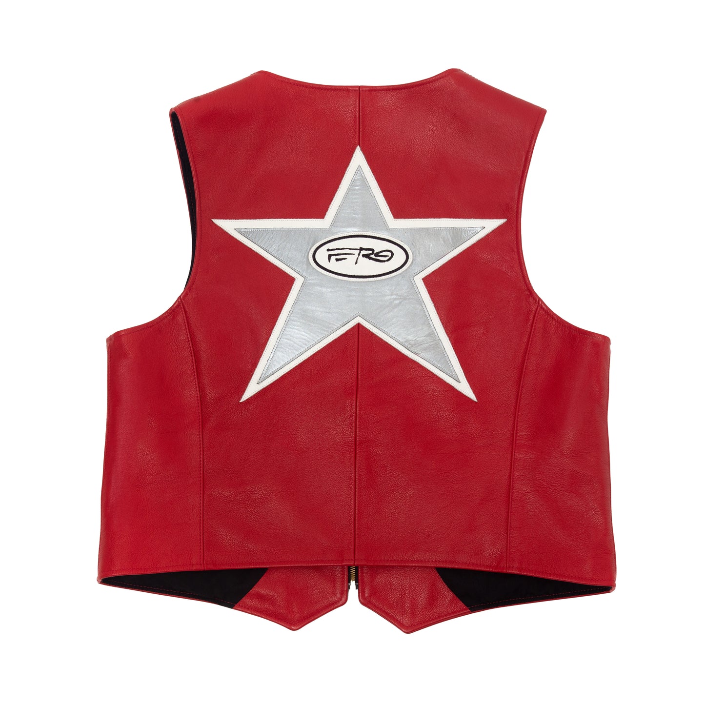 FERG Biker Vest - Red Velvet