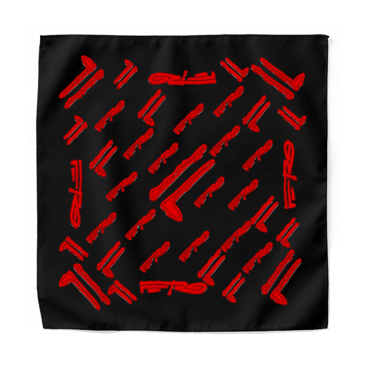 FERG Strong - Black/ Red Bandana