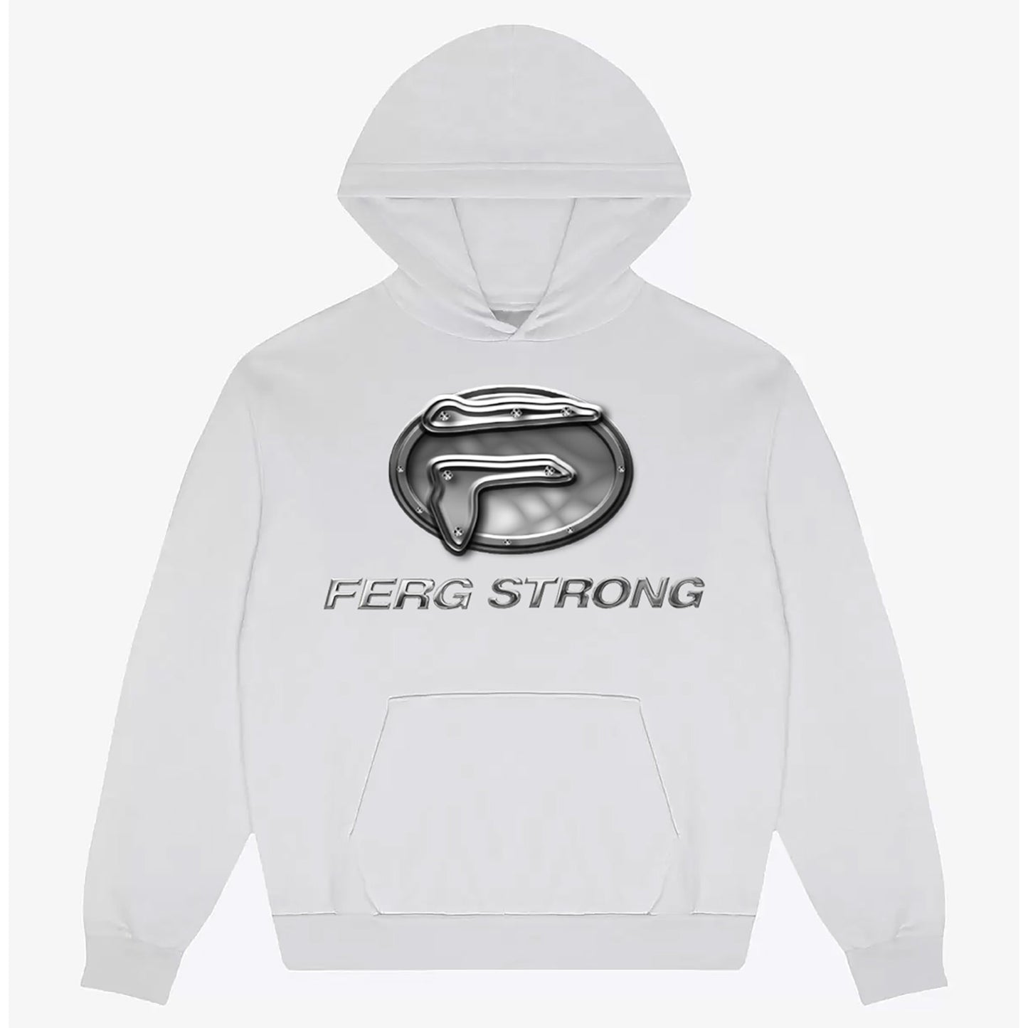 Ferg Strong Hoodie - White